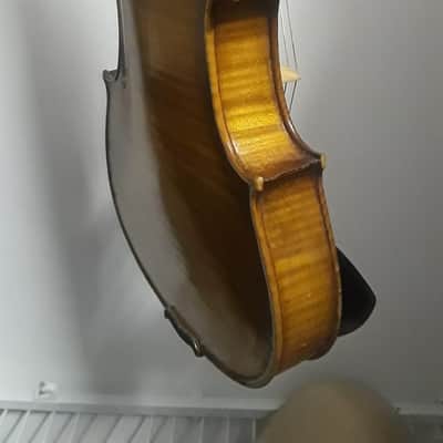 Fine Old Antique German Violin Labeled Francesco Ruggeri image 6