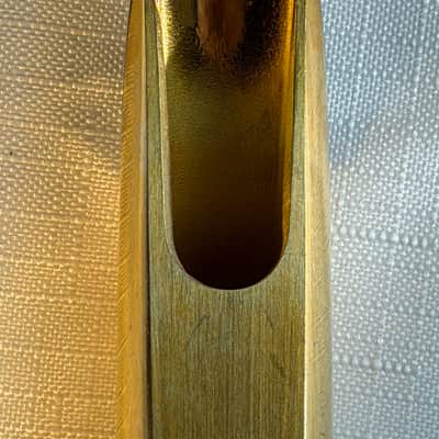 Otto Link OLM-404-5* NY Super Tone Master Metal Tenor Sax Mouthpiece -1990s- Gold image 6
