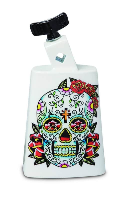 Latin Percussion "Sugar Skull" Collect-A-Bell 5 inch Cowbell - Open Box image 1