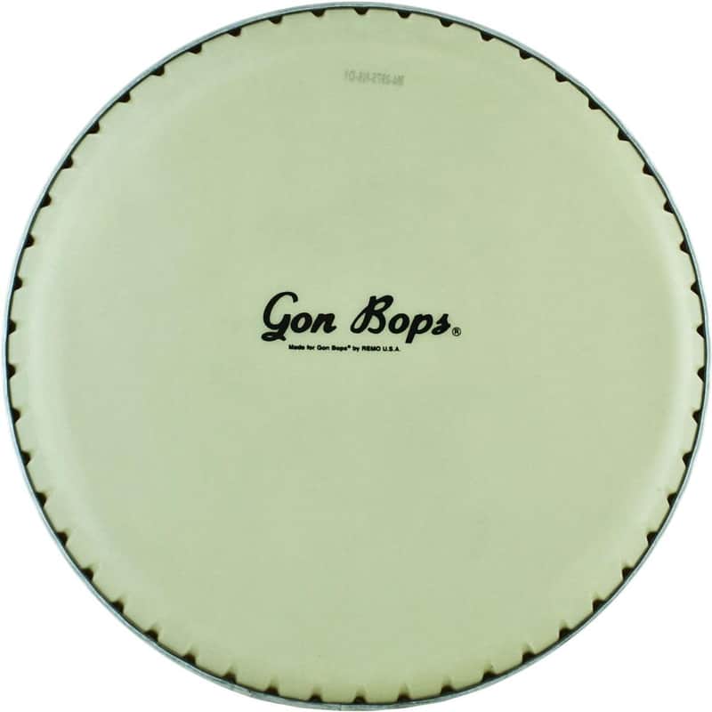 Gon Bops 11.5 Remo Nuskyn Synthetic Conga Drum Head with GB Logo, Tan image 1