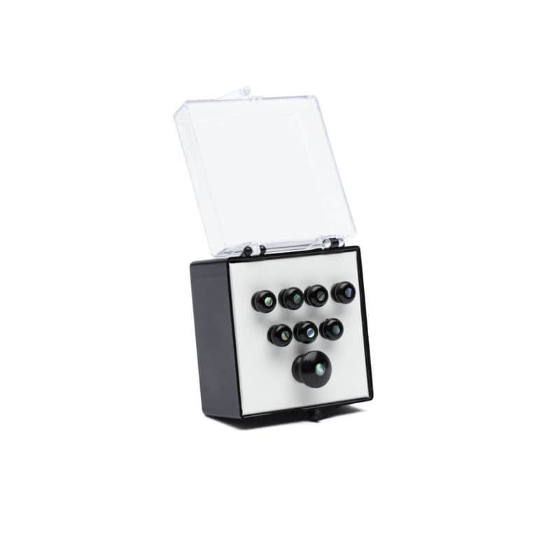 Martin Pearl Inlaid Bridge & Endpins (Ebony) image 1
