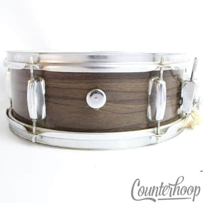 Tama Star "Made In Japan"Foil Badge 14x5"Snare Drum Wrap Steel Shell Vintage 60s image 4
