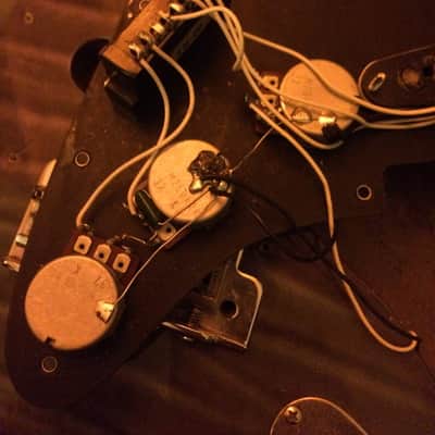 Fender  '57 Reissue Stratocaster foto flame  Blue Burst Made In Japan image 13