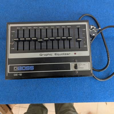 Boss GE-10 Graphic EQ 1976 - 1977 - Black - 220v image 2