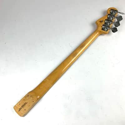 Kubicki Jazz/P Bass Neck Fretless 1982 - Natural Maple with Ebony image 6