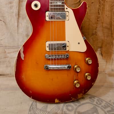 Gibson  Les Paul Deluxe 1971 - Cherry Sunburst image 2