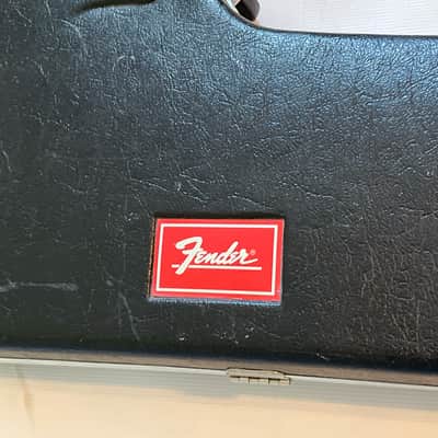 1990's Fender Red Label Molded Hardshell Stratocaster Telecaster Guitar Case No Key (Damaged Feet) image 3
