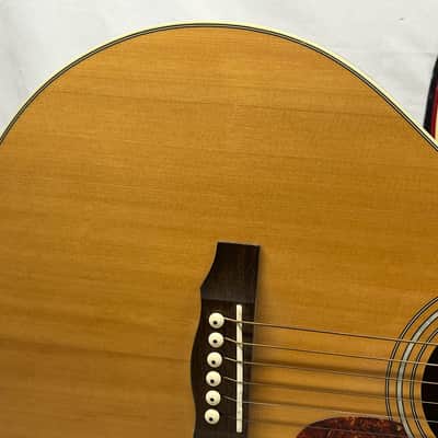 Guild Jumbo Junior E SP/MH Acoustic Electric Guitar image 4