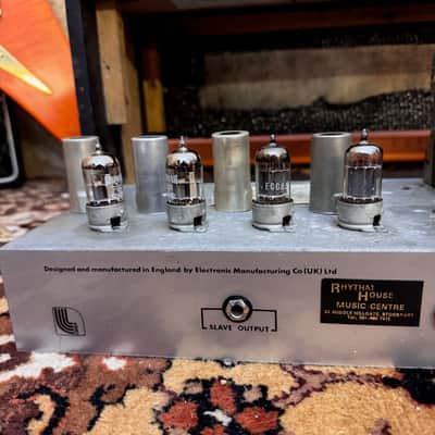Vintage 1974 Laney Klipp 60w L60 PA British Valve Guitar Amplifier Head *1970s* image 19