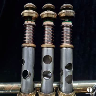 F.E. Olds Ambassador trumpet case mouthpieces GAMONBRASS image 19