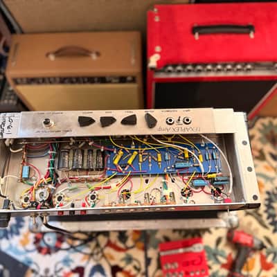 Sewell Texaplex 50 – Handwired 50W EL34 Boutique Amp – Doug Sewell / Pre-PRS – Flight Case image 4