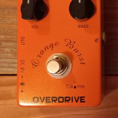 Caline CP-18 Orange Burst Overdrive 2010s - Orange image 1