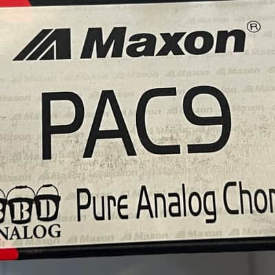 Maxon Pure Analog Chorus PAC-9 Guitar Effects Pedal image 6