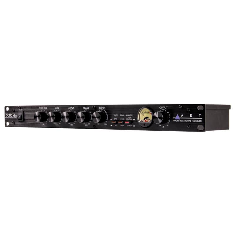 ART Solo VLA Multivoice Compressor Rackmount Dynamics Processor Optical FET Tube image 1