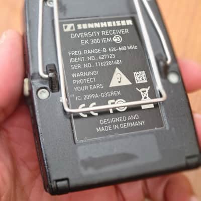 Sennheiser Sennheiser EK 300 IEM G3 Diversity Receiver | In-Ear Monitoring | 626–668 MHz image 12
