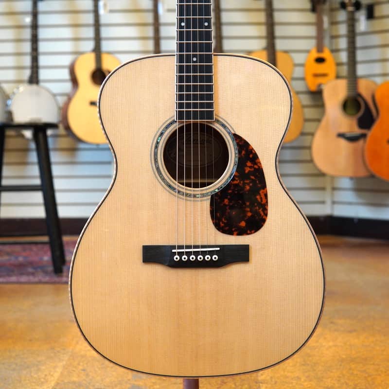 Larrivee OM-05 Old Town School Spec Sitka Spruce/Mahogany Acoustic Guitar w/Satin Neck, JCL Logo, Hard Case image 1