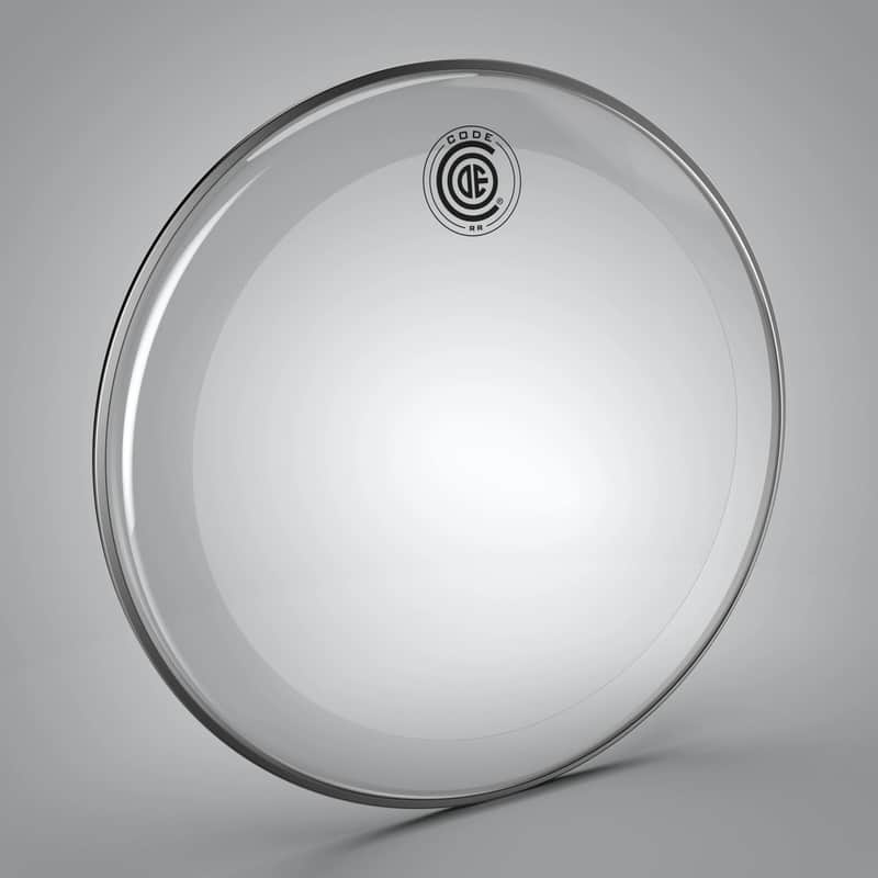 Code Code Reso Ring 10″ Drum Head Clear, Clear Clear