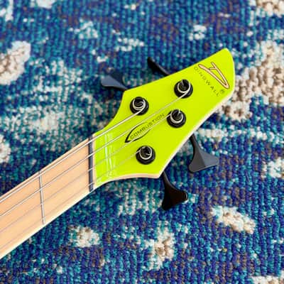 Dingwall NG3 Nolly Getgood 4-String Electric Bass Guitar, Gloss Ferrari Green image 7