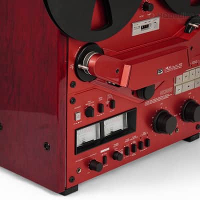 Akai GX-636 Reel-to-Reel Tape Deck – Custom Red – Professionally Restored – Fully Tested – 1-Year Warranty image 6