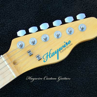 X X-Wide 2" Neck (51mm at the nut) Telecaster Master-built Butterscotch Natural Finish Finish + 12" Radius Maple 22 Fret Neck + SRV Pickups + Treble-Bleed Circuit+ Leveled+ Crowned and Polished Frets! + Grover 406c Locking Tuners+ Full Low-Action Setup! image 8