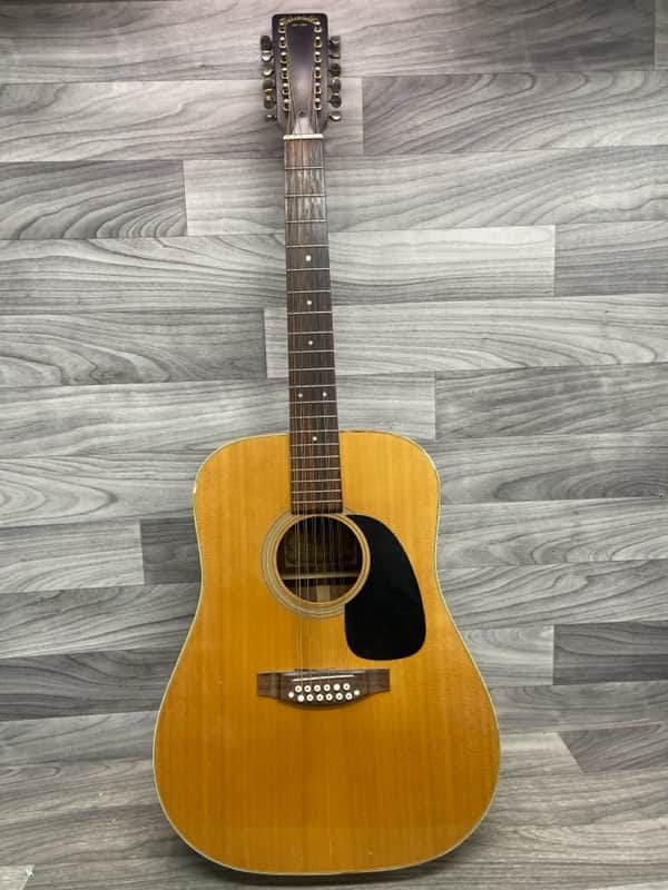 Takamine F-400 12-String Acoustic Guitar Lawsuit Era 1973 Natural image 1