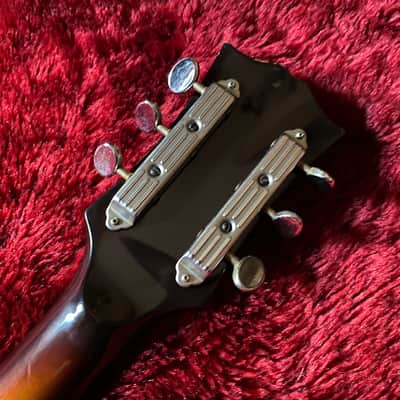 c.1968- Firstman /Burns S2-A Broadway Series Hollow Body MIJ Vintage Guitar “Sunburst” image 13