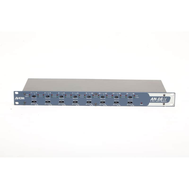 Aviom AN-16/i 16-Channel Analog Input Module image 1