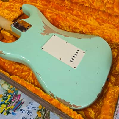 Fender Stratocaster Custom Shop 59 Surf Green Heavy Relic 2021 image 14