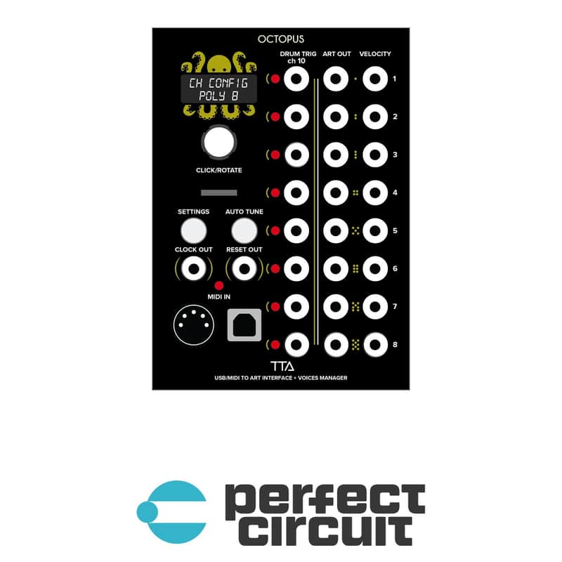Tiptop Audio OCTOPUS USB + MIDI to ART Interface image 1