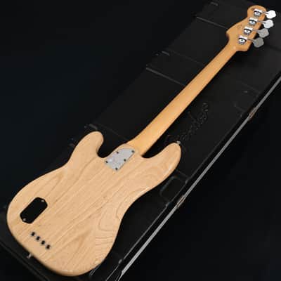 Fender USA American Deluxe Precision Bass Ash/Maple N3 Pickups Natural Fender [10048335] (06/15) image 9