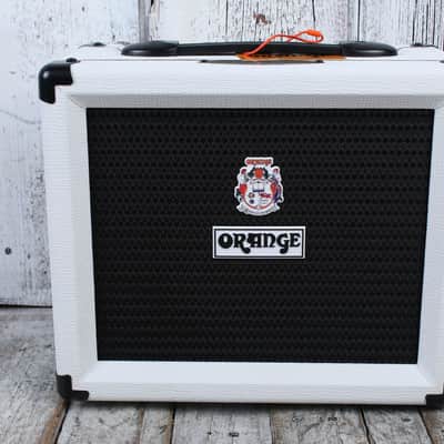 Orange Crush 20RT Limited Edition Orianthi White Electric Guitar Amplifier image 1