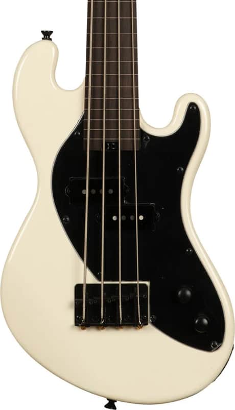 Kala Solid Body Fretless 4-String Electric U-BASS, Laurel Fingerboard, Sweet Cream image 1