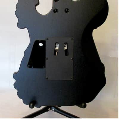 Firefly FFSL-MBKSL-744 Classic Series Electric Guitar (Shredder) - Black with White Skull and Bones body. image 10
