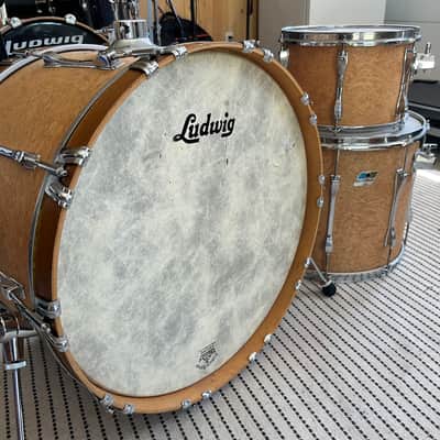 Ludwig Custom Late 70s/Early 80s - Custom Birdseye Maple Veneer image 6