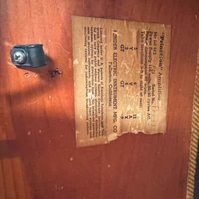 1956 Fender Princeton "Tweed" - Ready to rock! image 3