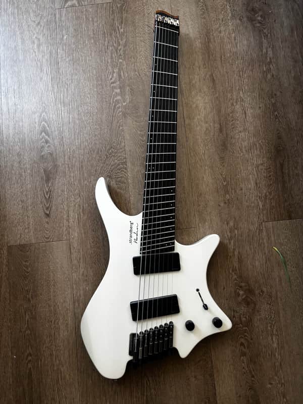 Strandberg Guitars Boden Metal 8 2017 - 2021 - White Pearl image 1