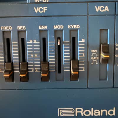 Roland SH-101 32-Key Monophonic Synthesizer 1982 - 1986 - Blue image 3