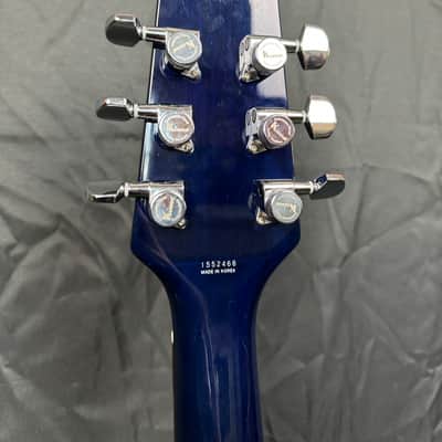 Hamer Blue Burst Double Cut - Blue Burst image 7