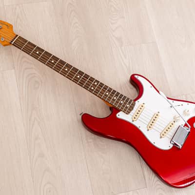 1997 Fender American Vintage '62 Stratocaster Candy Apple Red, Near-Mint w/ Case, Hangtags image 12
