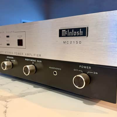 McIntosh MC2150 150-Watt Stereo Power Amplifier image 1