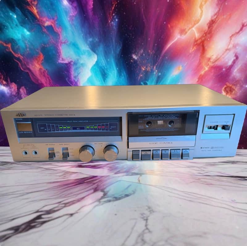 JVC Tape Deck KD-V11 Stereo Cassette Deck Vintage Audio KDV11 Fresh Service Rare image 1