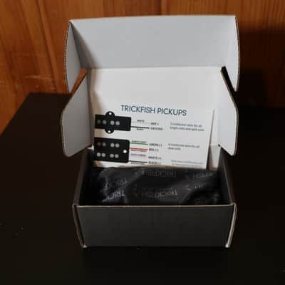 Trickfish Split Coil 5-string Jazz Bass pickup set (18mm) image 4