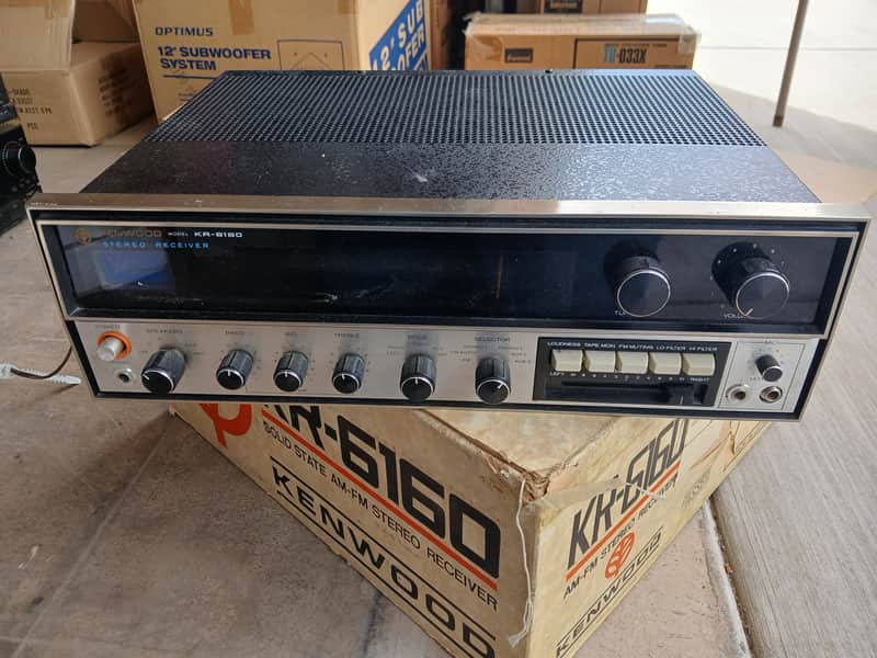 Kenwood KR-6160 Solid State Stereo Receiver - 1970