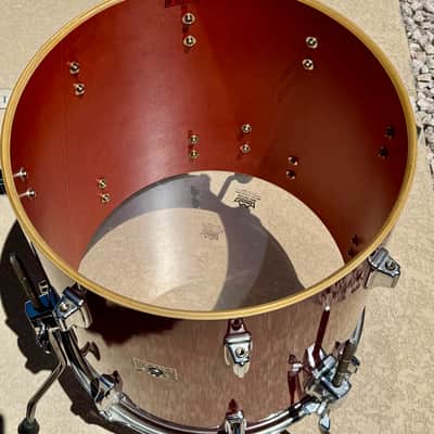 Floor Tom Tama Superstar 1986 - Cherry Wine image 7