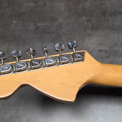 1973 FENDER STRATOCASTER Black Road Worn Heavy Relic Aged American Vintage 70s USA 1970's Strat Guitar image 4