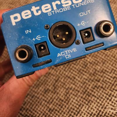 Peterson VS-S StroboStomp Pedal Tuner 2000s - Blue image 3