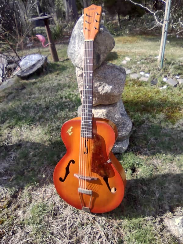 Kay Lark Junior 1930's-40's - Orange burst image 1