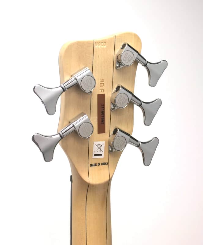 Warwick RockBass Fortress 5-String Electric Bass - Natural Satin