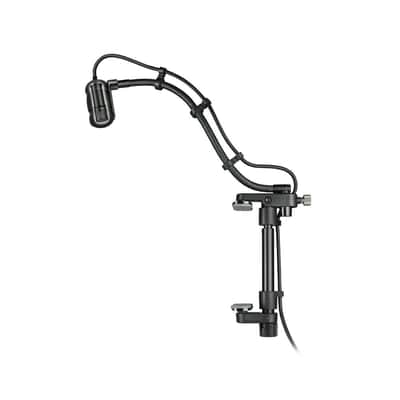 Audio-Technica ATM350a Cardioid Condenser Instrument Microphone w/ Guitar Mount System - 9" image 1