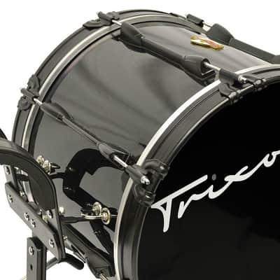 Trixon Field Series Marching Bass Drum 20×14 - Black image 3